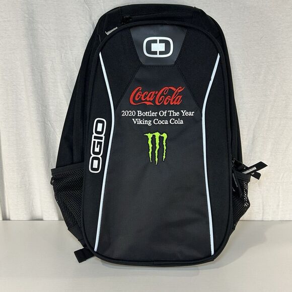 OGIO Monster Cola Cola Laptop Backpack Black 17" x 12" Motorcycle Bag,backpack - Picture 1 of 7